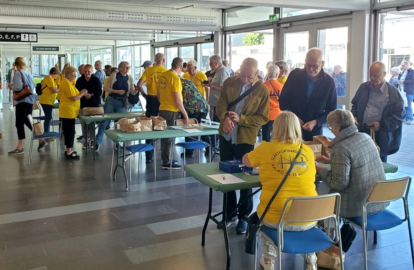 Salon Généalogique en Suède - Entrée du public