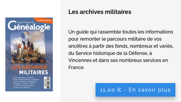 Boutique - Bannière - Les archives militaires