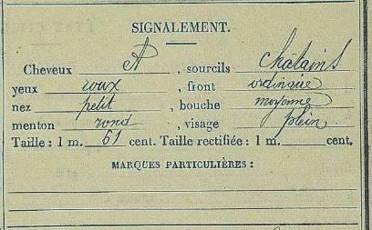 Comment consulter les registres matricules sur le net - Fiche Matricule - Signalement