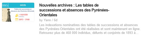 Actu Généalogie - Janvier 2025 - Filae